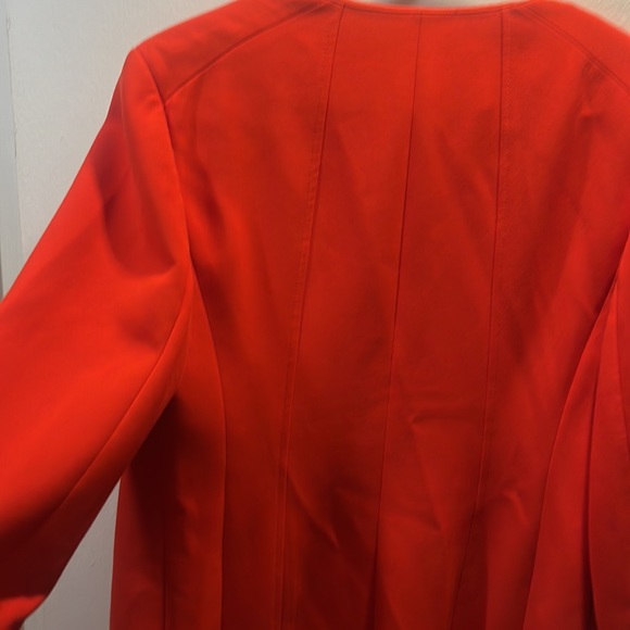 Classiques Entier Womens Red Jacket Size Large Pockets SEND OFFERS! - Picture 10 of 11